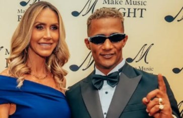 محمد رمضان ولارا ترامب  محمد رمضان ولارا ترامب