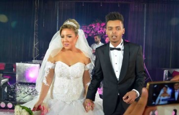 مي كساب وزوجها 