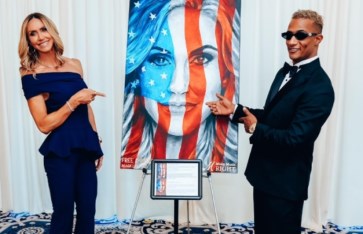 محمد رمضان ولارا ترامب  محمد رمضان ولارا ترامب