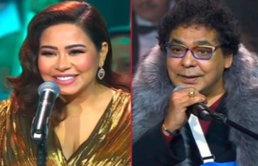 شيرين عبدالوهاب ومحمد منير  شيرين عبدالوهاب ومحمد منير