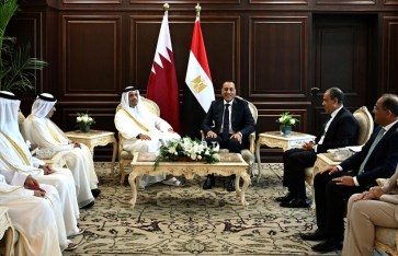 لقاء الجانبين المصرى والقطرى لقاء الجانبين المصرى والقطرى