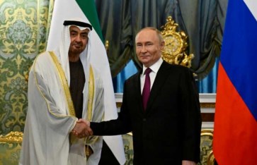 الرئيسين الإماراتي والروسي الرئيسين الإماراتي والروسي