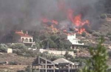 حرائق اليونان اليوم حرائق اليونان اليوم