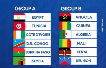 شابات مصر بالمجموعة الأولي ببطولة أفريقيا لليد بالجزائر 