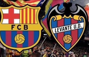  مباراة برشلونة وليفانتي