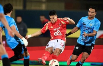 الأهلي وغزل المحلة   الأهلي وغزل المحلة