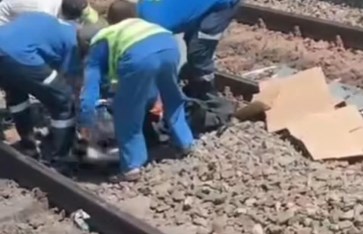 تصادم قطار بشقيقين بالبحيرة  تصادم قطار بشقيقين بالبحيرة