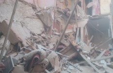 انهيار عقار في عين شمس 