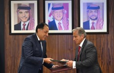 رئيسا الوزراء المصري والأردني