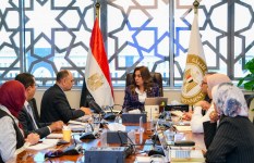 الدكتورة منال عوض وزيرة التنمية المحلية والقائم بأعمال البيئة 