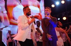 تامر حسني والشامي 