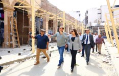 جولة وزيرة التنمية المحلية بسوق العتبة جولة وزيرة التنمية المحلية بسوق العتبة