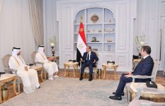لقاء الرئيس السيسى مع رئيس وزراء قطر لقاء الرئيس السيسى مع رئيس وزراء قطر