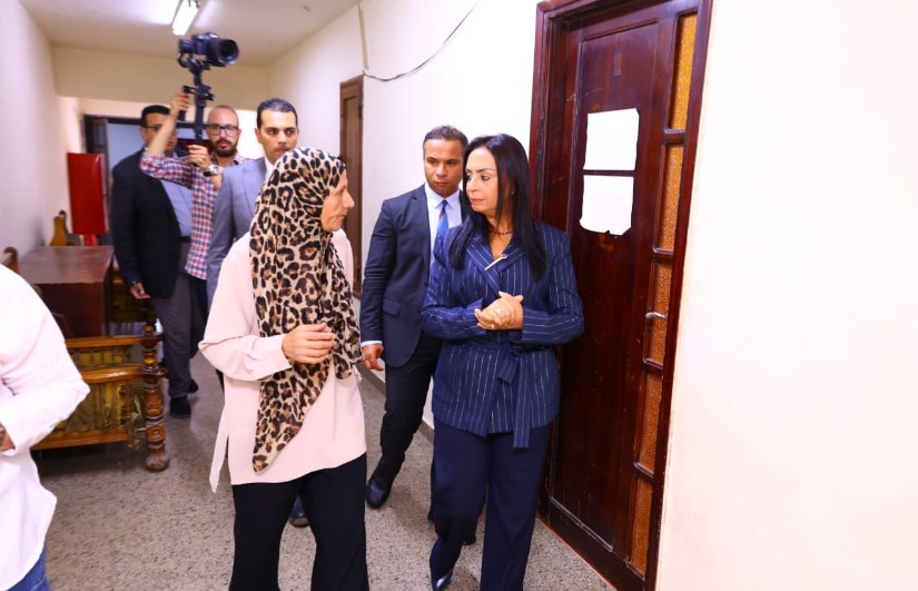 جولة وزيرة التضامن جولة وزيرة التضامن