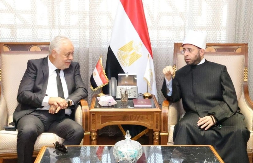 الدكتور أسامة الأزهري والدكتور أشرف زكي الدكتور أسامة الأزهري والدكتور أشرف زكي