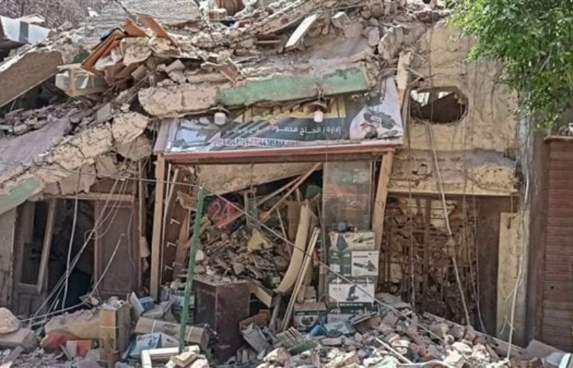 عقار الزقازيق المنهار عقار الزقازيق المنهار
