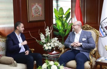 محافظ بني سويف يستقبل نائب وزير الصحة  محافظ بني سويف يستقبل نائب وزير الصحة