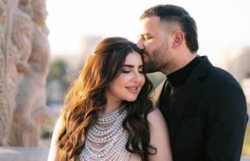 مسلم وزوجته يارا تامر  مسلم وزوجته يارا تامر