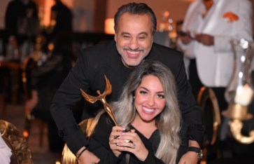 إيهاب فهمي وزوجته 