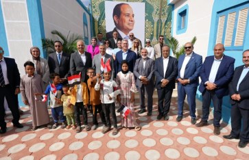 وزير البترول خلال الافتتاح  وزير البترول خلال الافتتاح