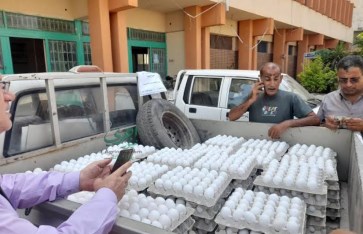 منافذ متنقلة لبيع البيض منافذ متنقلة لبيع البيض