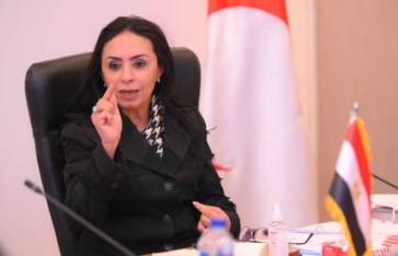 مايا مرسي وزيرة التضامن الإجتماعى 