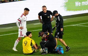 إصابة وسام أبو علي  إصابة وسام أبو علي