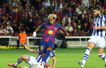 برشلونة وريال سوسيداد  برشلونة وريال سوسيداد