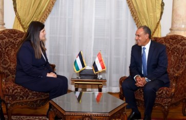 اجتماع وزير الخارجية مع نظيرته الفلسطينية اجتماع وزير الخارجية مع نظيرته الفلسطينية