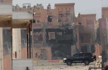 اسرائيل تقصف وفد حماس فى قطر اسرائيل تقصف وفد حماس فى قطر