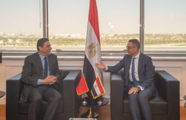 وزير الاستثمار والتجارة الخارجية المصري يستقبل نظيره المغربي بالقاهرة  وزير الاستثمار والتجارة الخارجية المصري يستقبل نظيره المغربي بالقاهرة