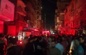 السيطرة على حريق مطعم الشيف حسن بالبحيرة  السيطرة على حريق مطعم الشيف حسن بالبحيرة