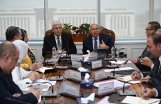 اجتماع المهندس كامل الوزير- والدكتور أيمن عاشور وزير التعليم 