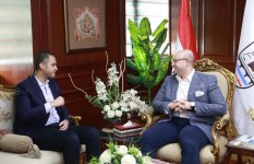 محافظ بني سويف يستقبل نائب وزير الصحة  محافظ بني سويف يستقبل نائب وزير الصحة