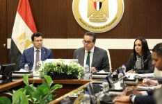 اجتماع الدكتور حسام عبد الغفار وزير الصحة 