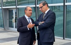 وزير الخارجية ونظيره القبرصي وزير الخارجية ونظيره القبرصي