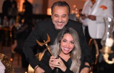 إيهاب فهمي وزوجته 