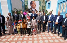 وزير البترول خلال الافتتاح 