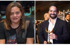 كاملة أبوذكري وكريم أبو ذكري