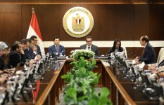 اجتماع وزير الصحة مع ممثل برنامج الأمم المتحدة الإنمائي