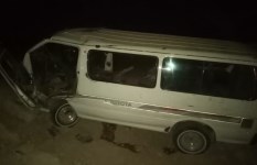 انقلاب سيارة ميكروباص