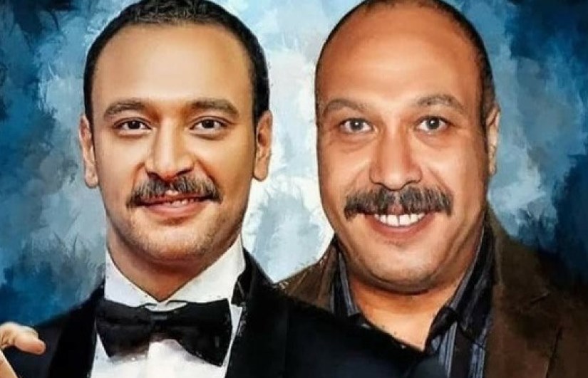 أحمد خالد صالح ووالده أحمد خالد صالح ووالده