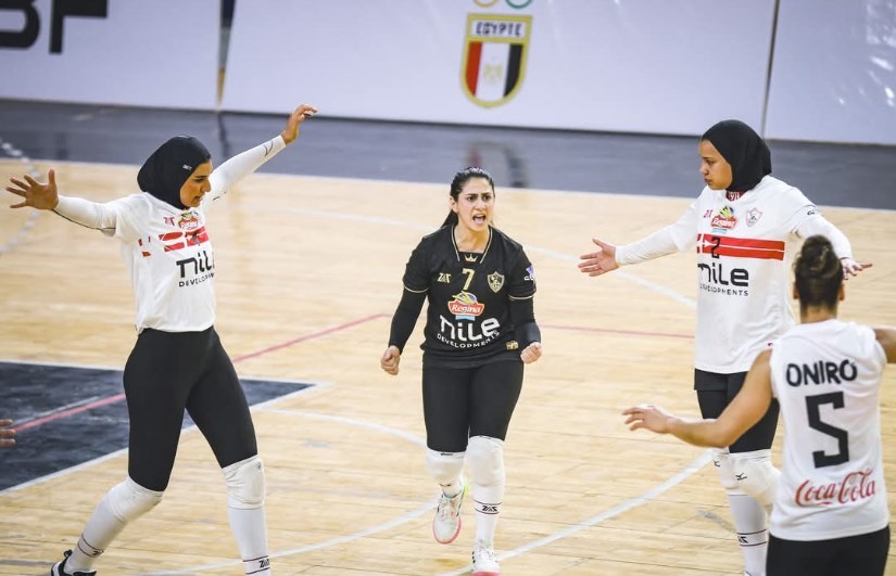 سيدات طائرة الزمالك سيدات طائرة الزمالك