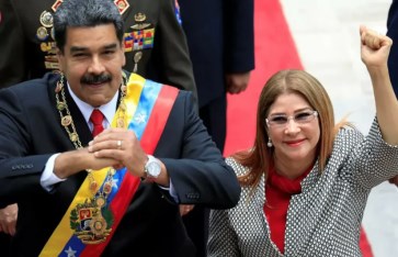 مادورو وزوجته