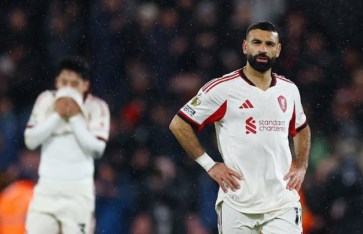 محمد صلاح في مباراة ليفربول وبورنموث 