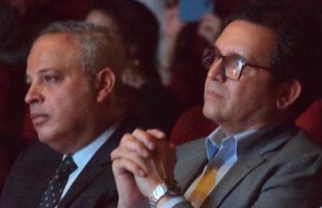 الدكتور أحمد فؤاد هنو والفنان تامر عبدالمنعم 