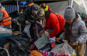 مواطنون في اوكرانيا 