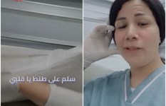 ممرضة تصور متوفي داخل مشرحة المستشفى