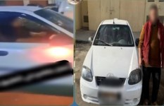 المتهم بارتكاب فعل فاضح داخل سيارته