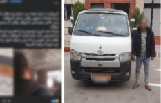 سائق ميكروباص ينزّل الركاب في نص الطريق بالبحيرة